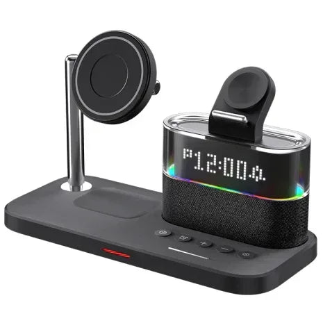 5 in 1 Magnetic Wireless Charging Rgb Station C09 - Three