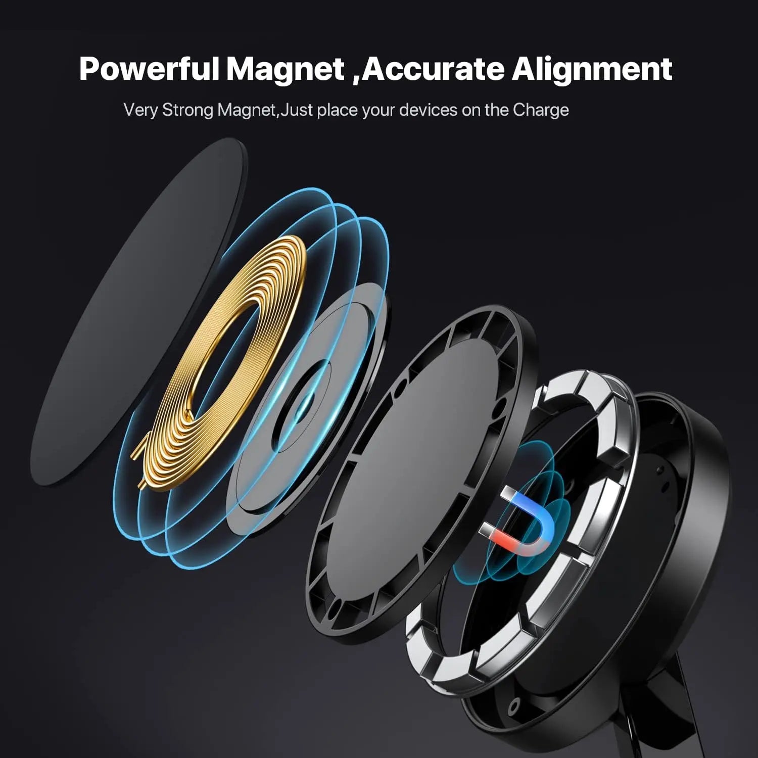 5 in 1 Wireless Charging Station RGB LED