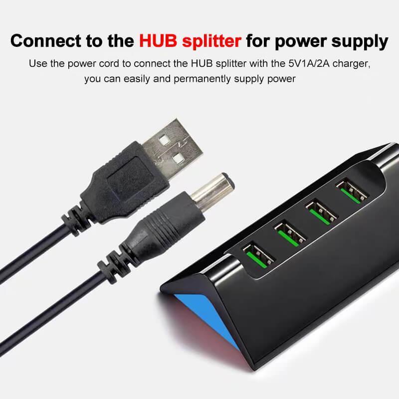 USB DC 5V to 12V Router Cable - Three