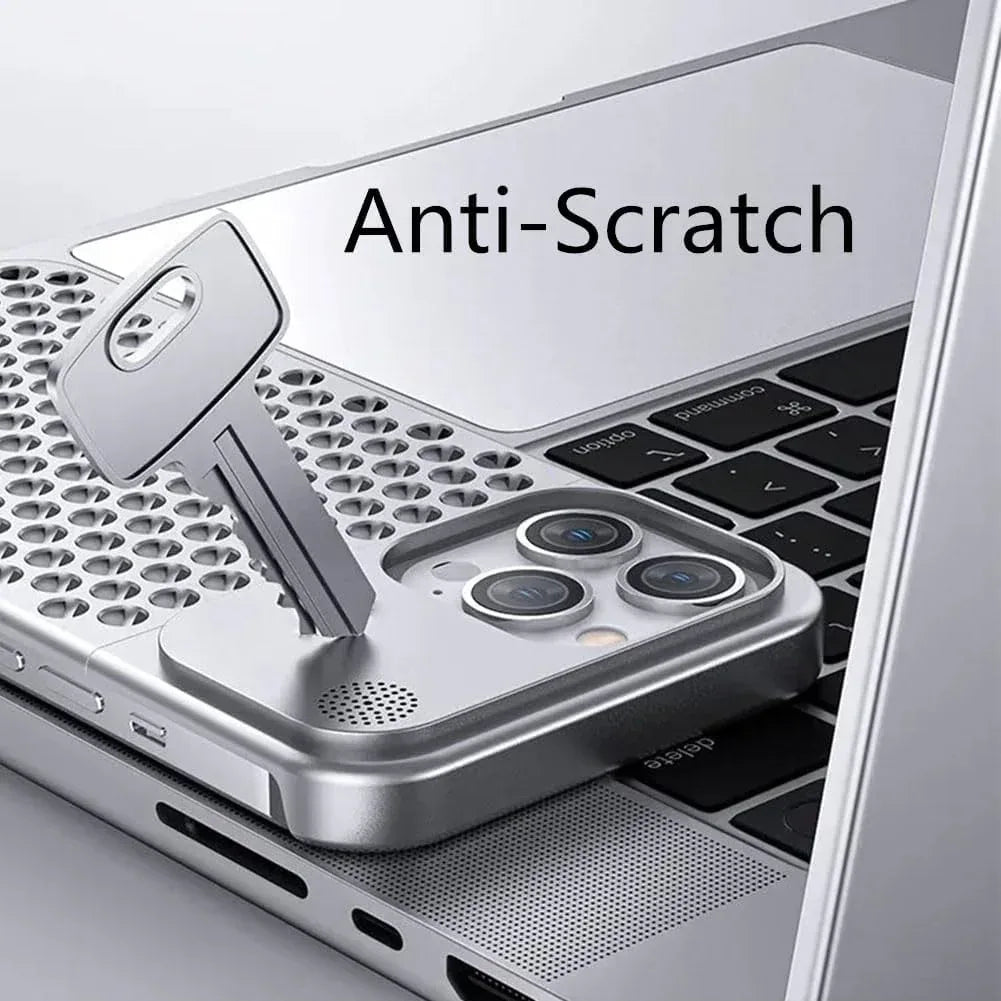 Aluminum Alloy Case iPhone 15 Pro Max - Three