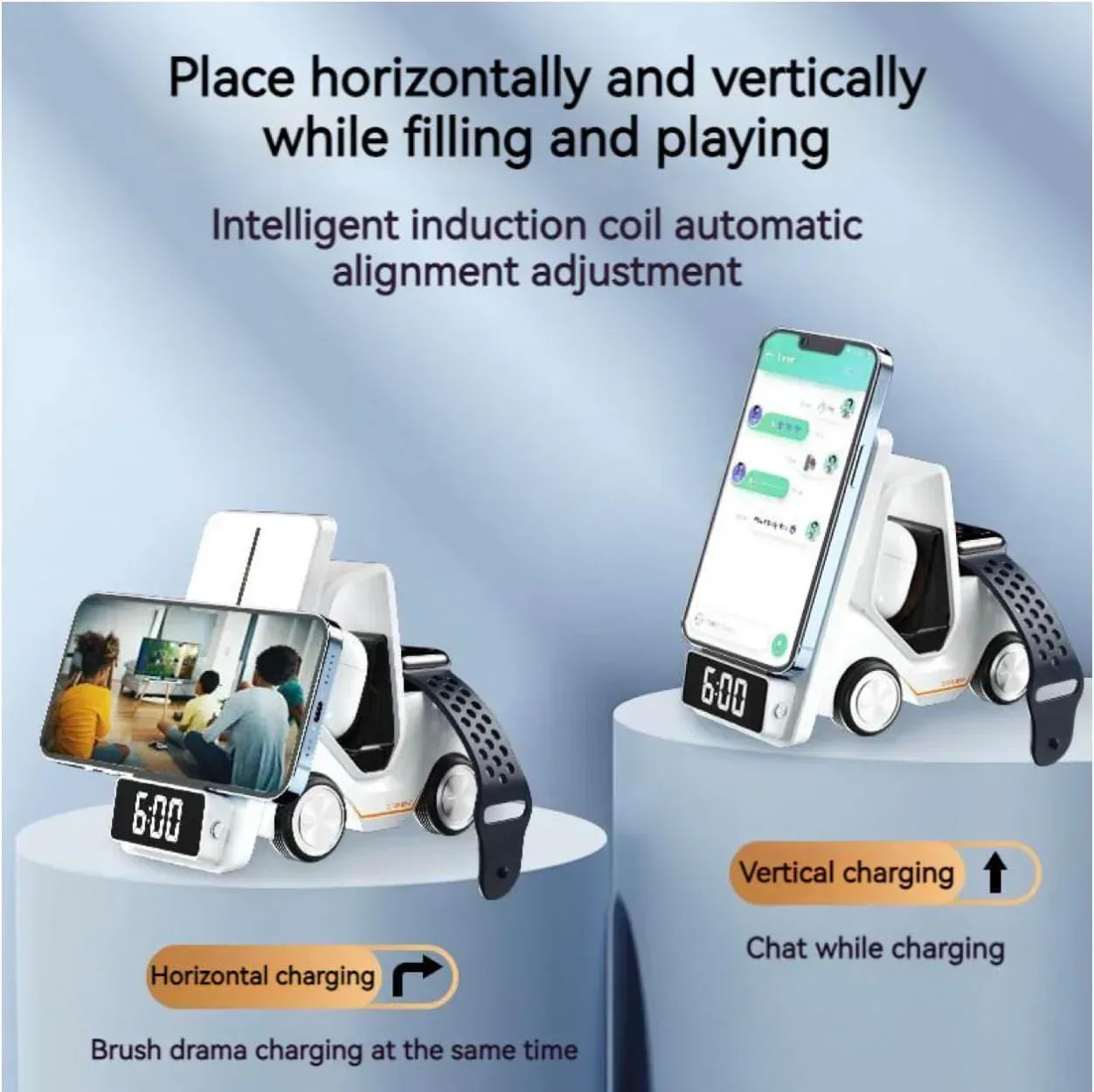 Car Clock Charger Wireless T20 - Three