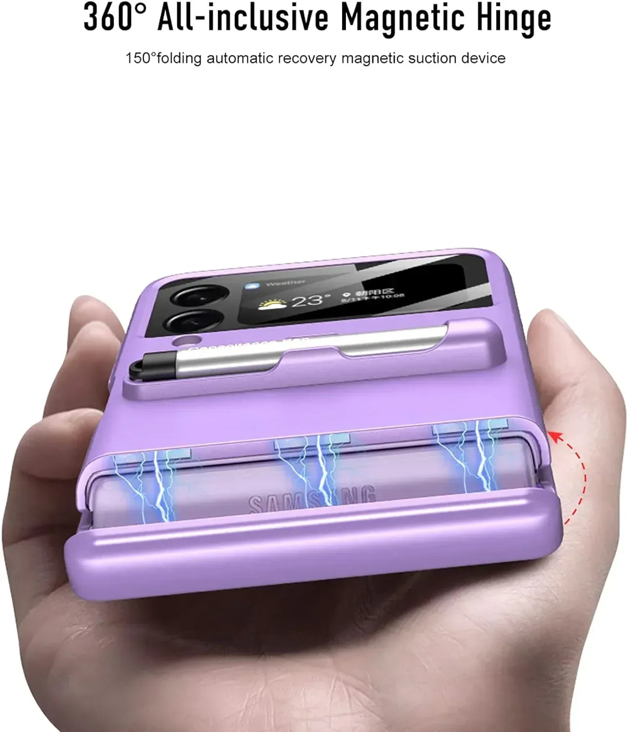 GKK Stylus Pen Case Samsung Z Flip 4 - Three