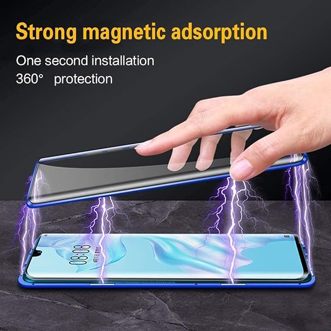 Full Body Metal Camera Protection Case Huawei Honar 50