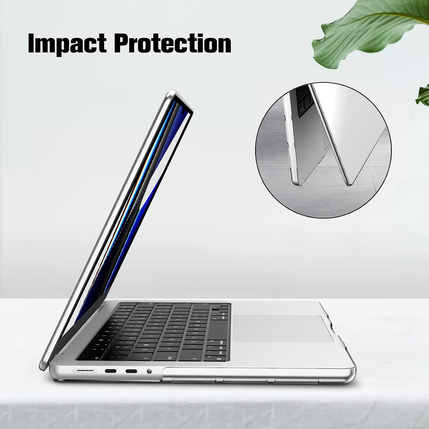 Hard Shell Transparent Case Macbook Pro 14.2