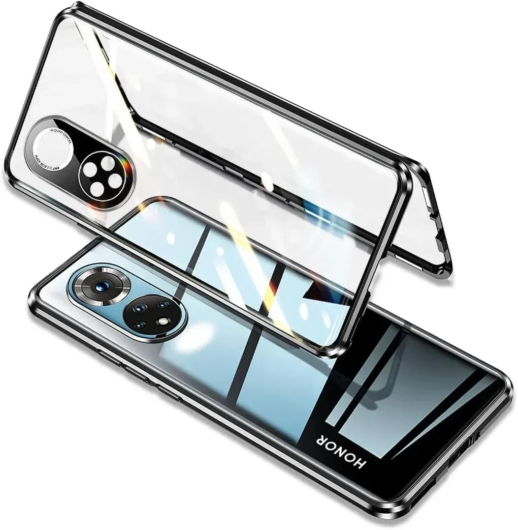 Full Body Metal Camera Protection Case Huawei Honar 50 - Three