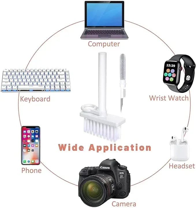 Multifunctional Cleaning Brush 5 in 1 - Three