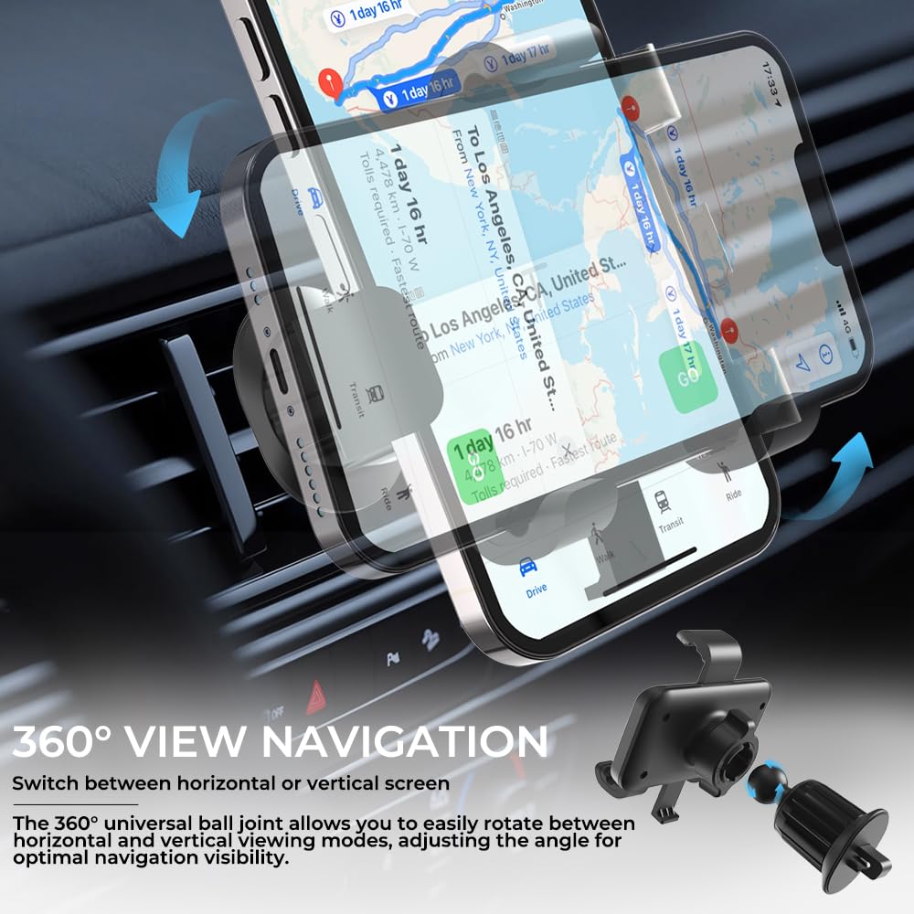 Lenyes Gravity Triangular-Lock Car Phone Holder CR196