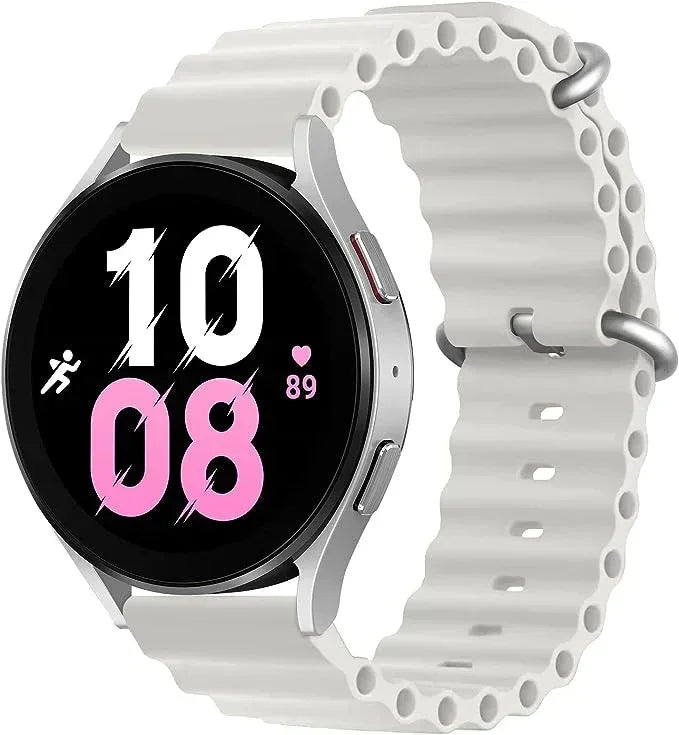 Ocean Silicone Strap For Smart Watch 22mm - Three