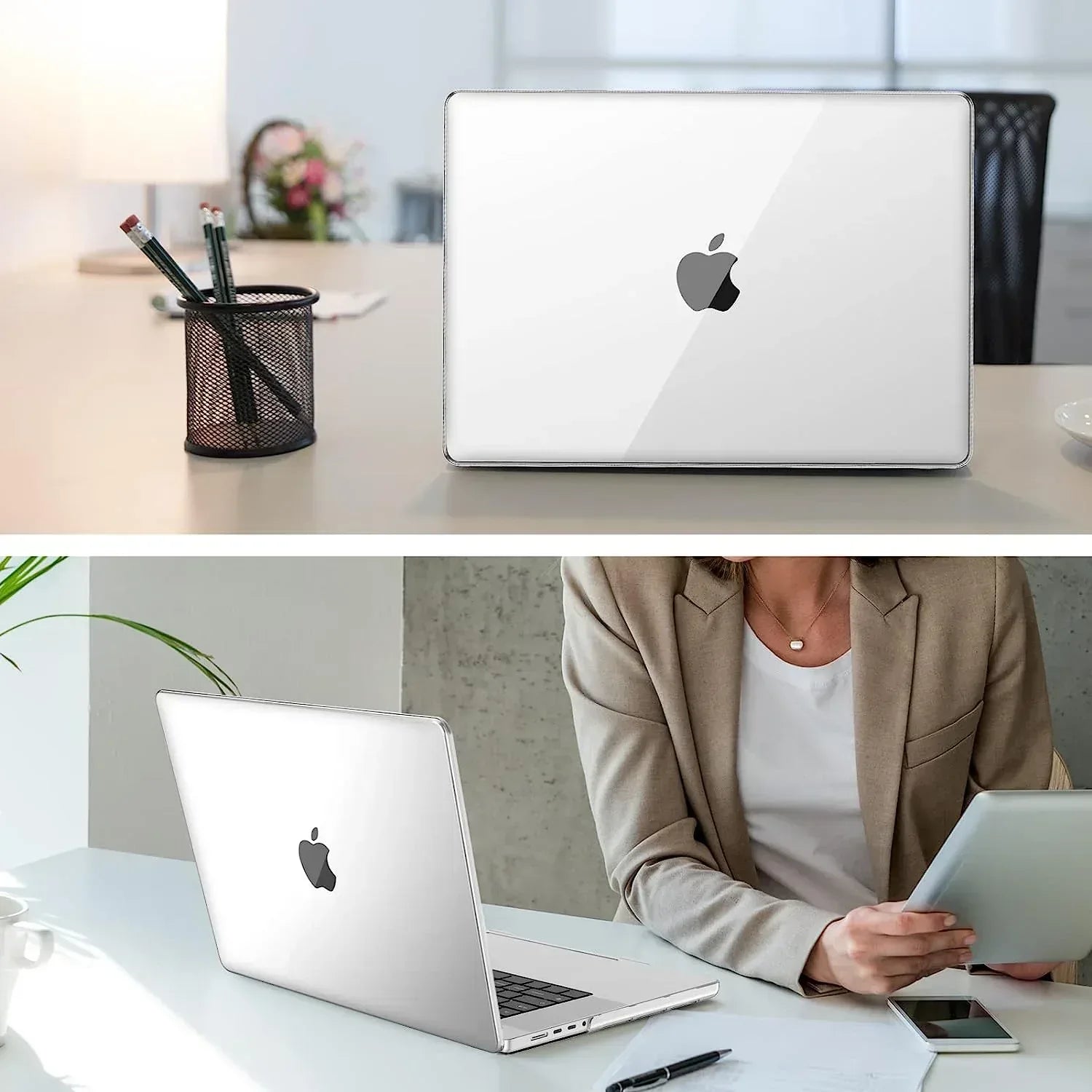 Hard Shell Transparent Case Macbook Pro 16.2 - Three