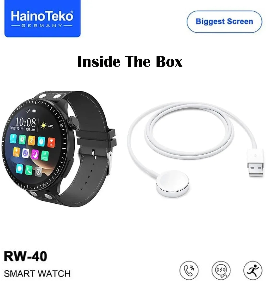 HainoTeko Smart Watch RW-40 - Three