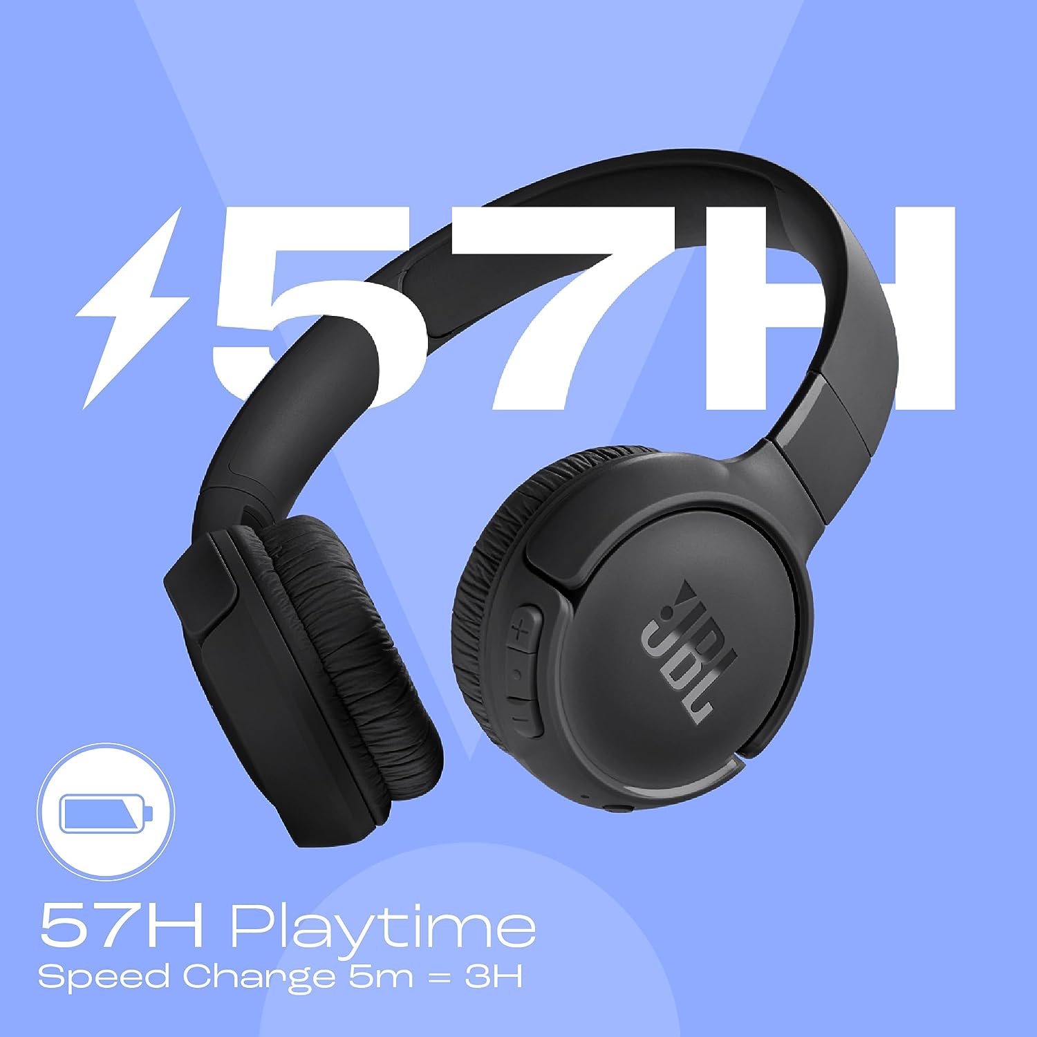 JBL Tune 520BT Wireless On-Ear Headphones