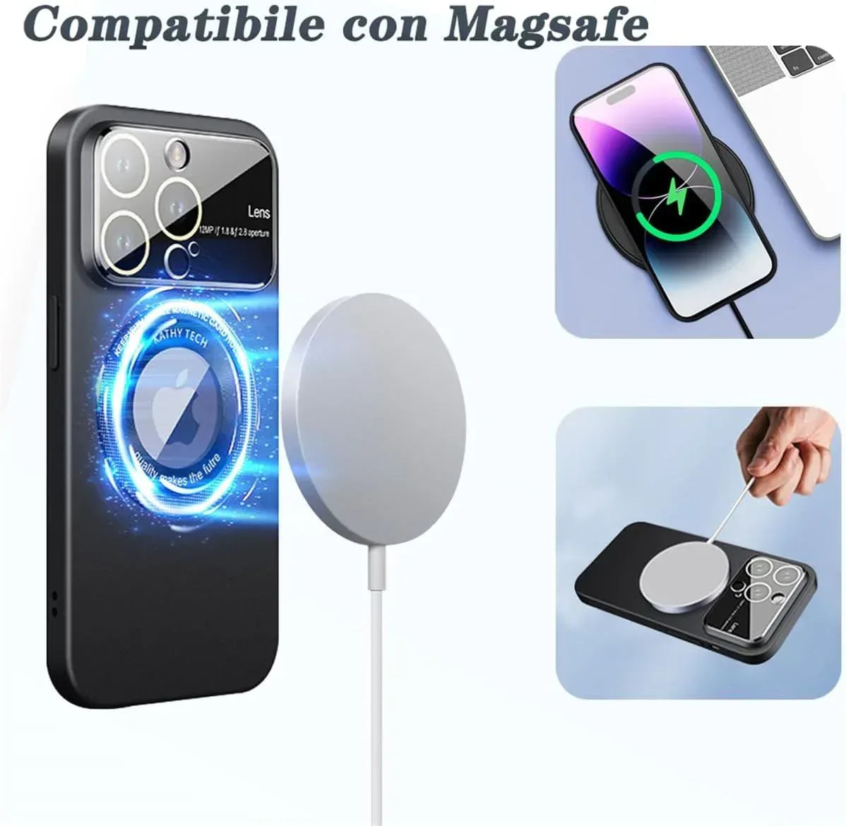 Mirror Guard Magsafe Phone Case iPhone 14 Pro - Three