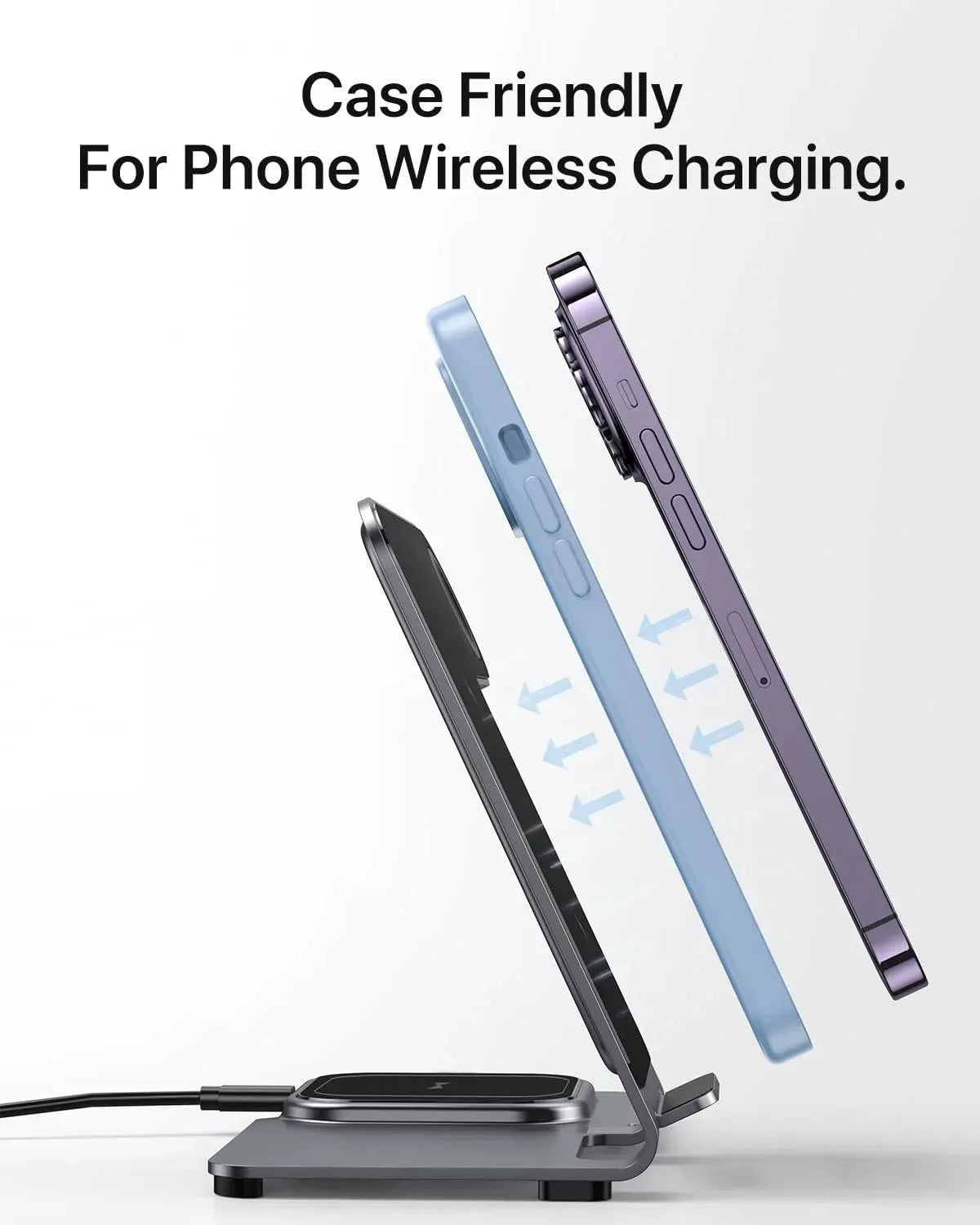 Wireless Charging Station 3 In 1 Y9 - Three