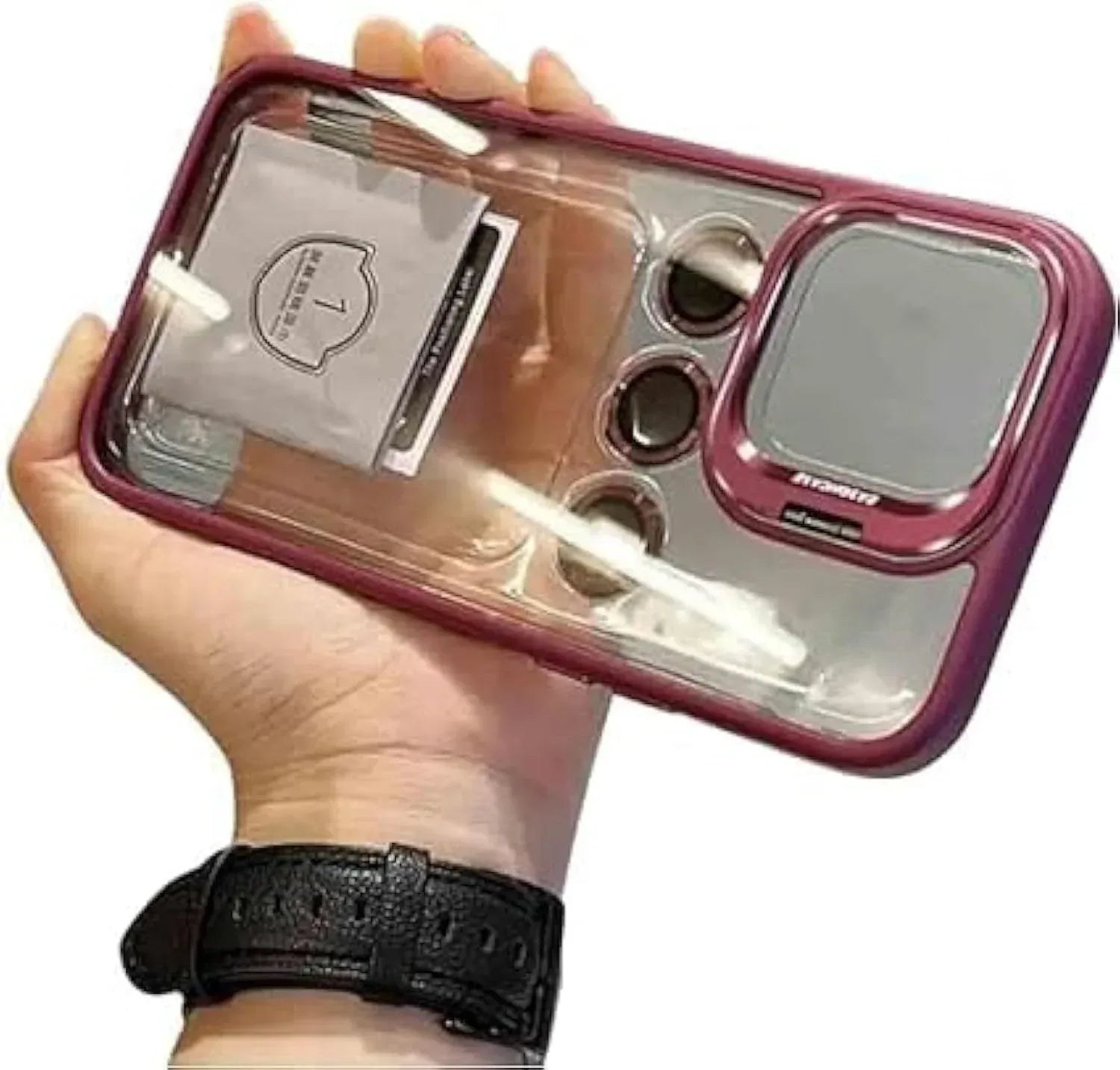 Bracket With Lens Film Case iPhone 11 - Three