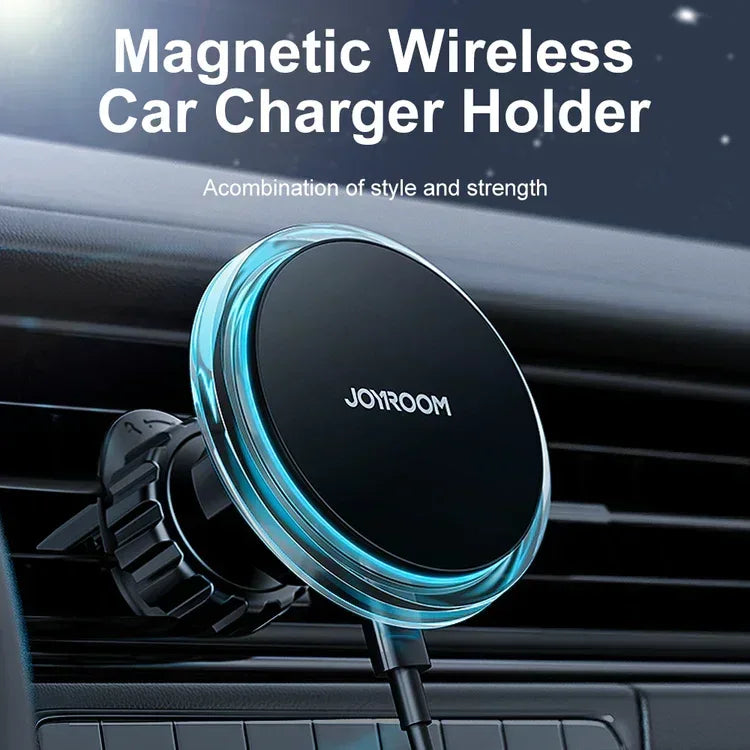 Joyroom Magnetic Wireless Car Charger Holder JR-ZS291 - Three