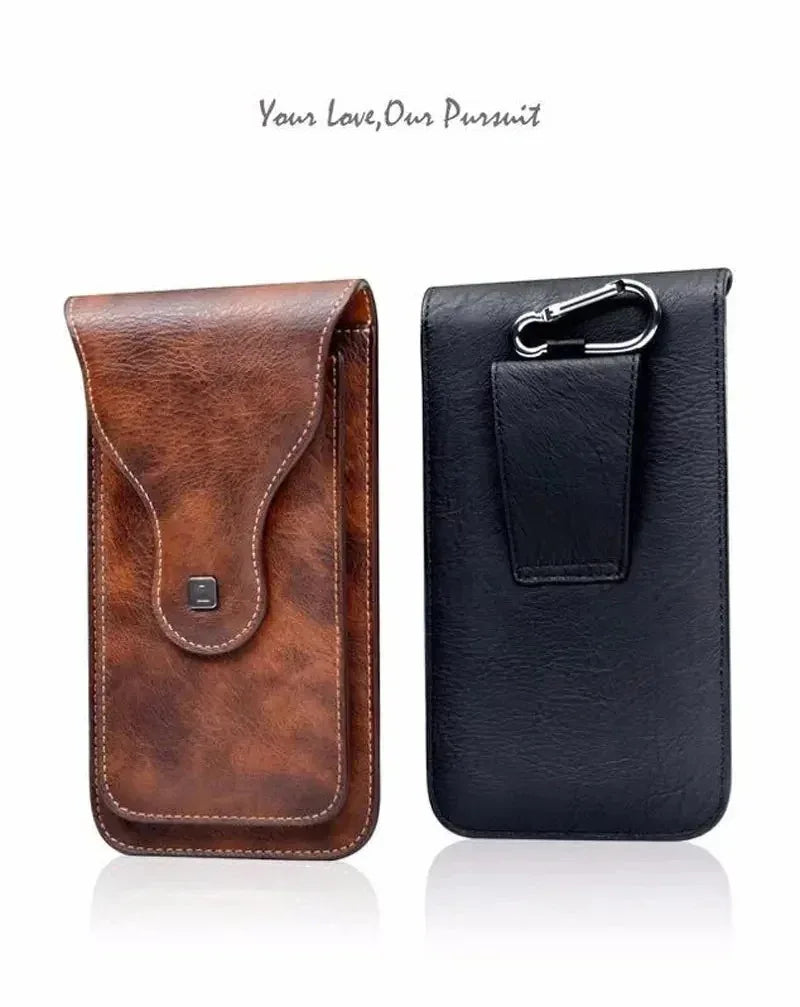 Puloka PU Leather Waist Bag For Z Fold - Three