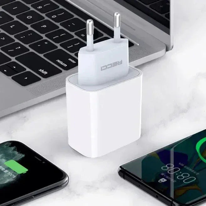 Recci Pd 20W Travel Charger USB-C RCK-16ECL - Three