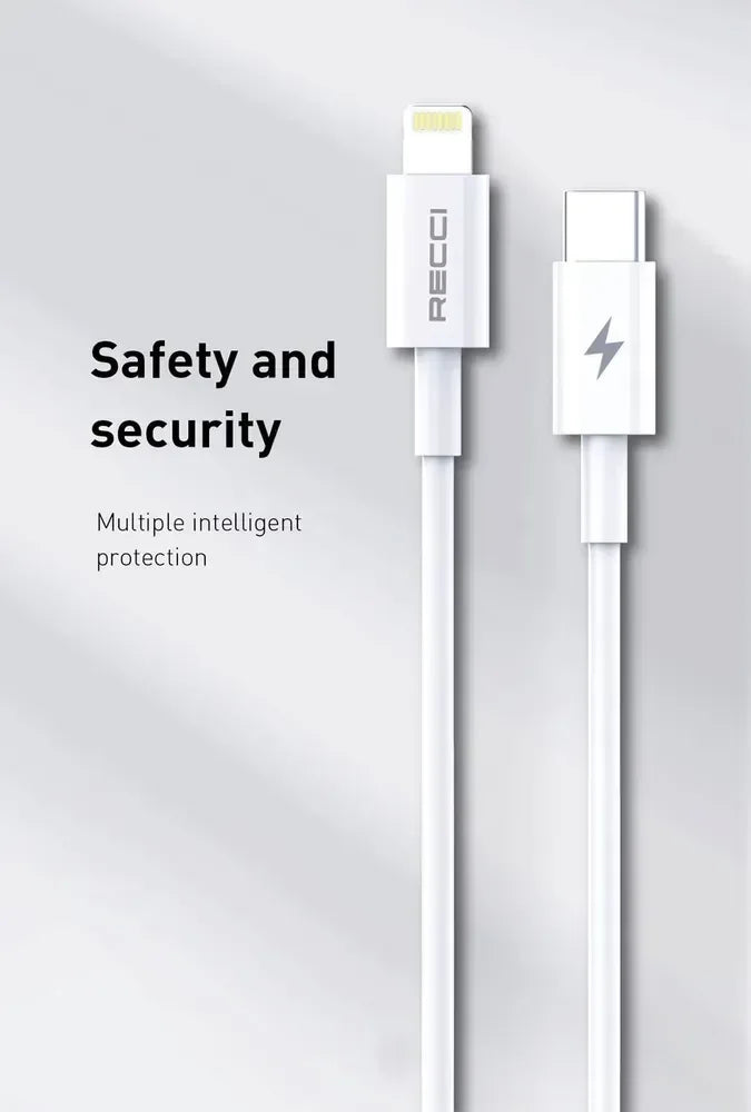 Recci Pd 20W Travel Charger USB-C RCK-16ECL - Three
