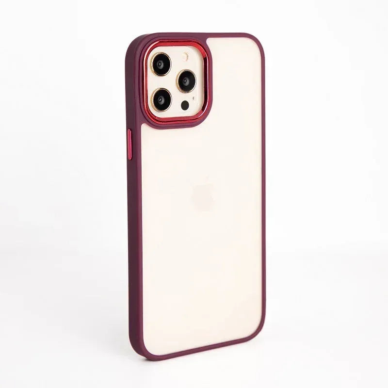 Skin Fashion Colored Frame Camera Case iPhone 11 Pro Max - Three