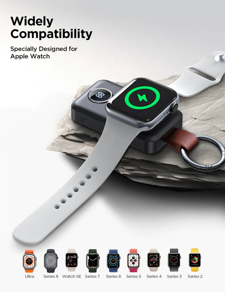 Joyroom 2000mAh Portable Watch Wireless Charger JR-WQW01