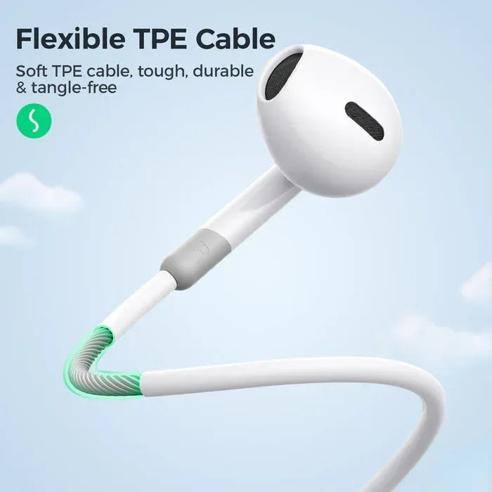 JoyRoom Half In-Ear Wired Earphones JR-EW01 - Three