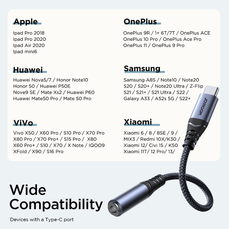 Joyroom Audio-Transfer Series Audio Adapter SY-C01