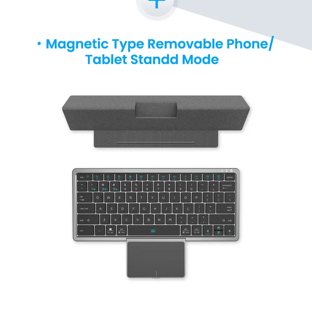 Consept Keyboard With Rotatable Touchpad KF8700