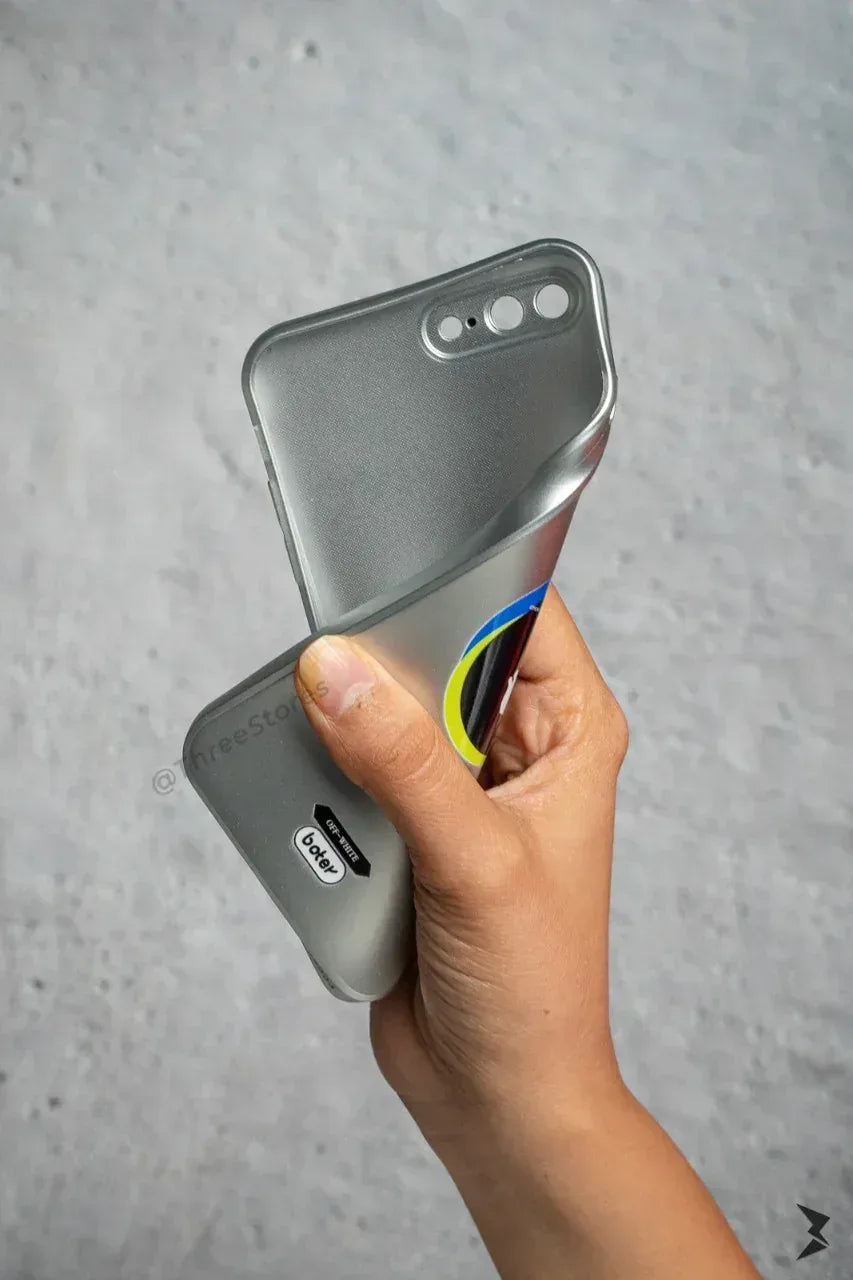 Boter Silver Camera Protection Case iPhone 7/8 Plus - Three