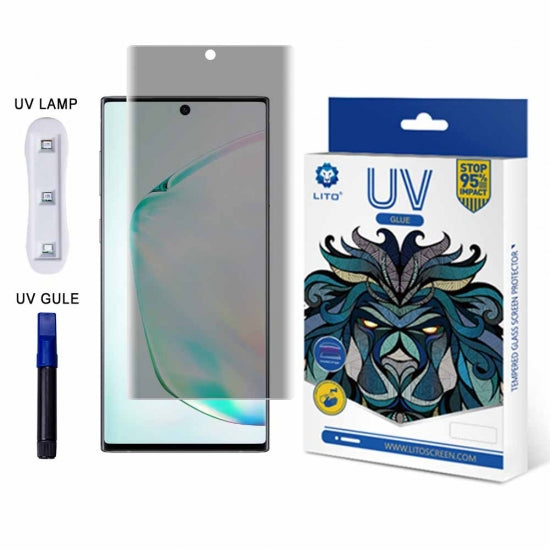 LITO E+ UV Privacy Glass Screen Protector Samsung Note 10 Plus