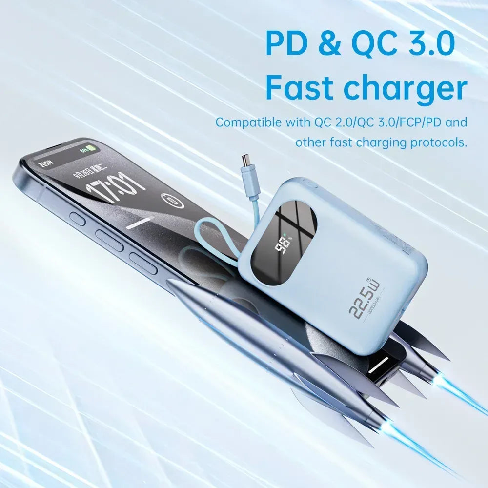 Rock Space 20000mAh Super Mini Powerbank Y11 - Three