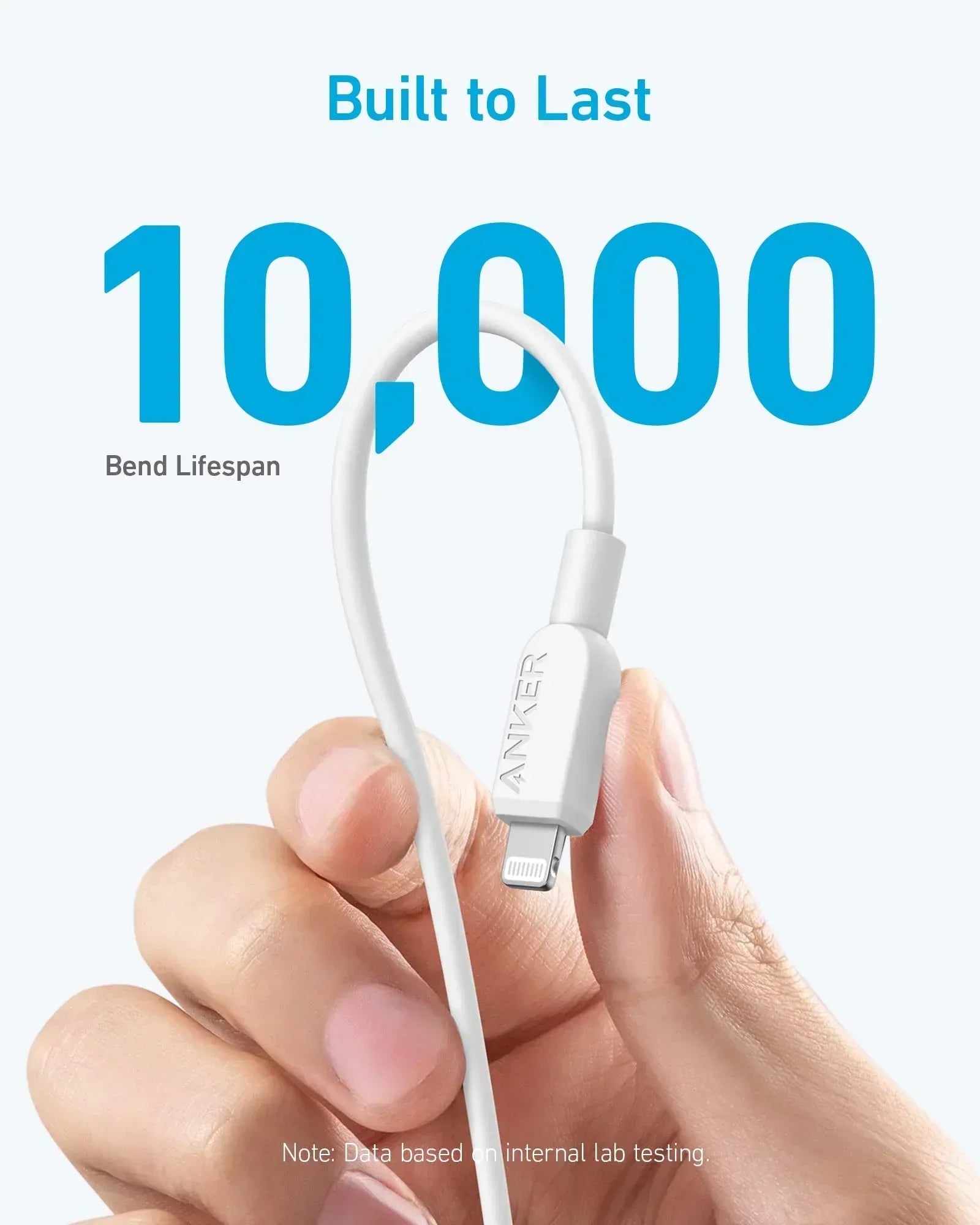 Anker 310 USB-C to Lightning Cable - Three