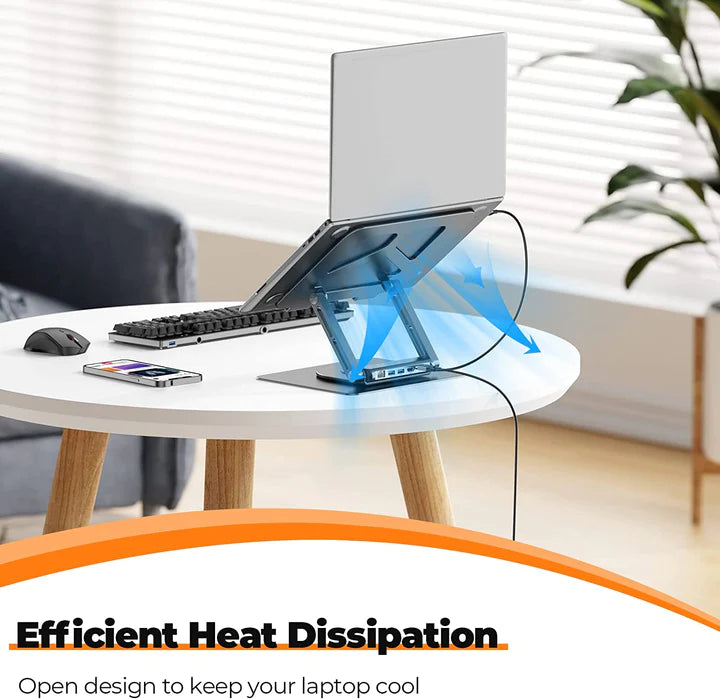 Lanex 6 IN 1 Dock Station for laptop and MacBook LH11