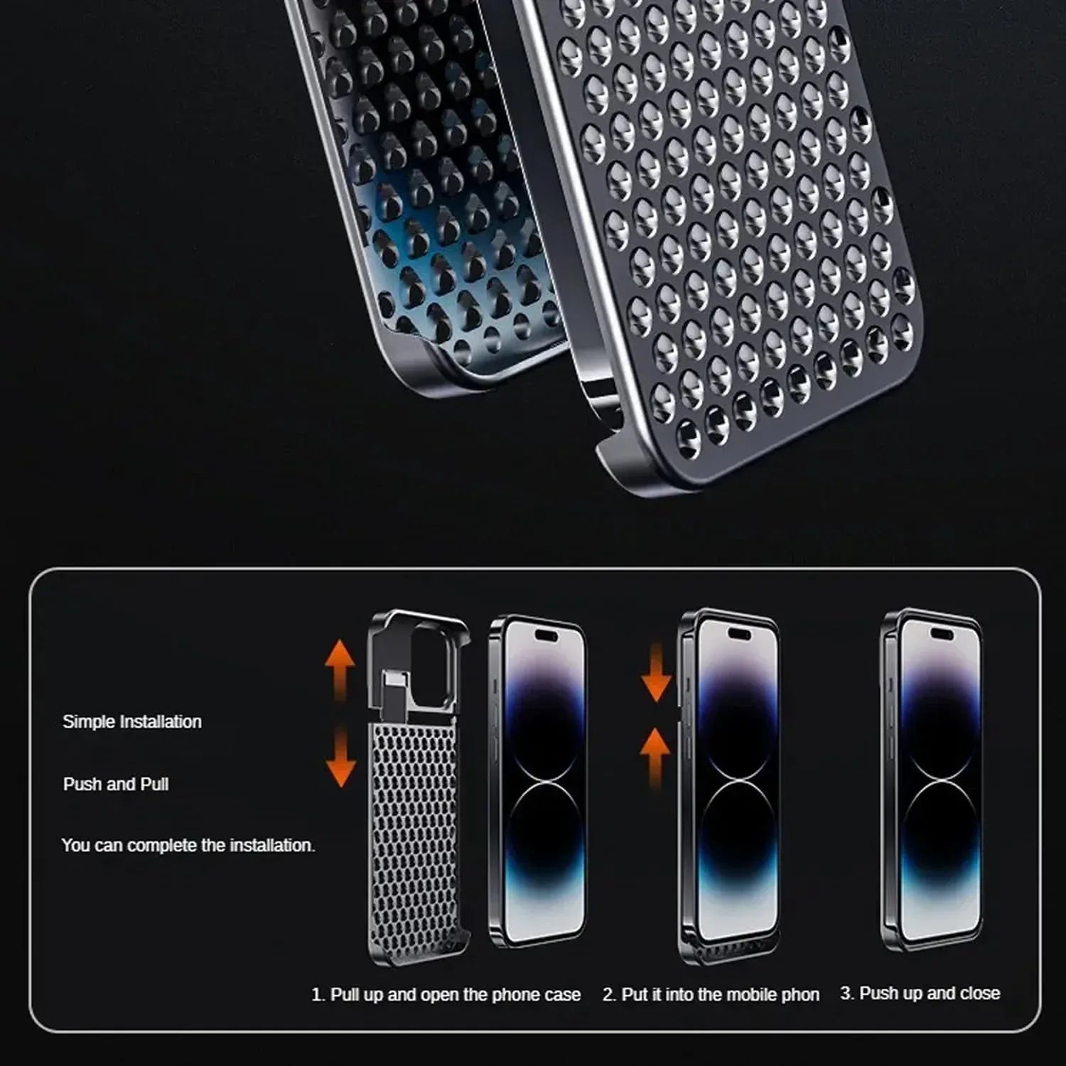 Aluminum Alloy Case iPhone 15 Pro Max - Three