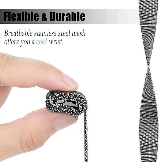 Metal Band Compatible with 20mm Watches - Three