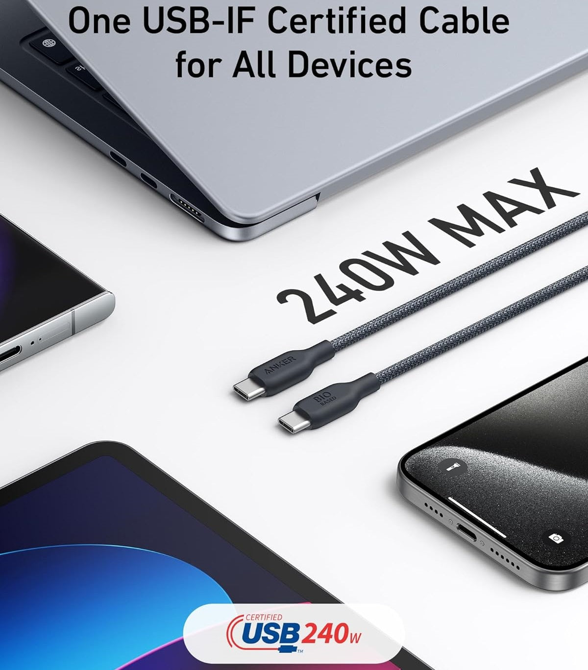 Anker 544 Type c to Type c Cable 240W