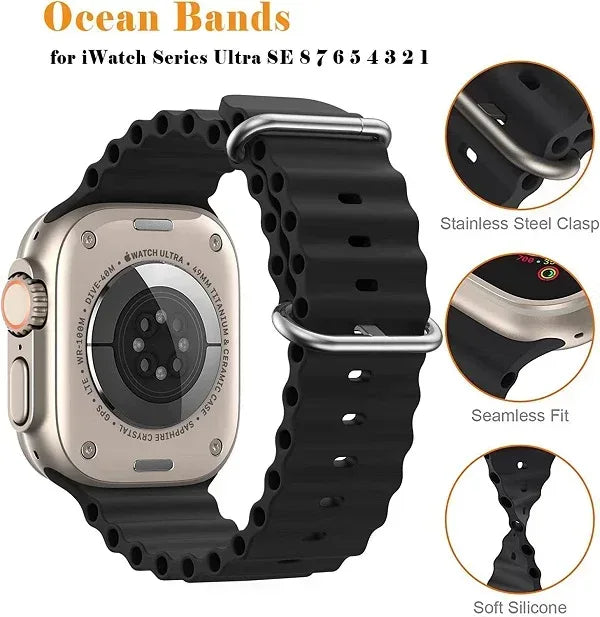 Ocean Band For Apple Watch - Three