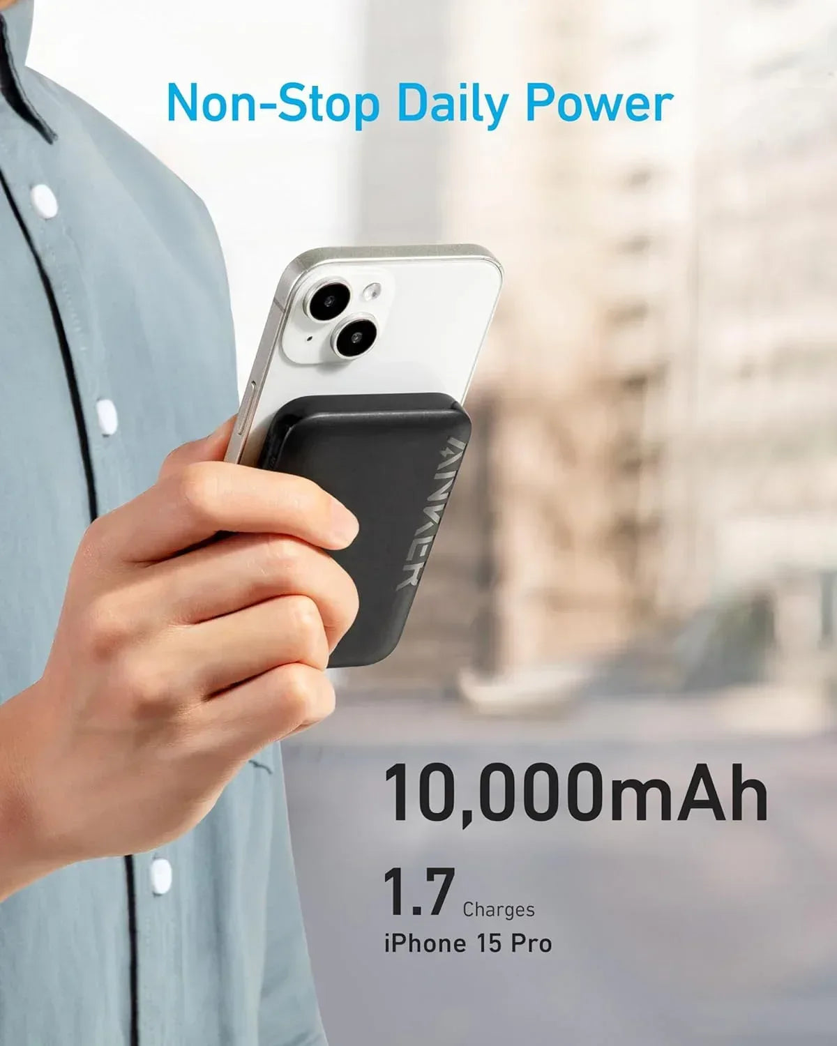 anker 334 maggo battery ( powercore 10k) - Three
