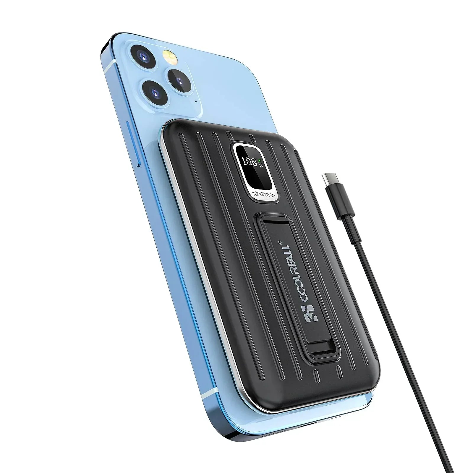 Recci Suitcase Magnetic Power Bank 10000 MAh RPB-P23 - Three