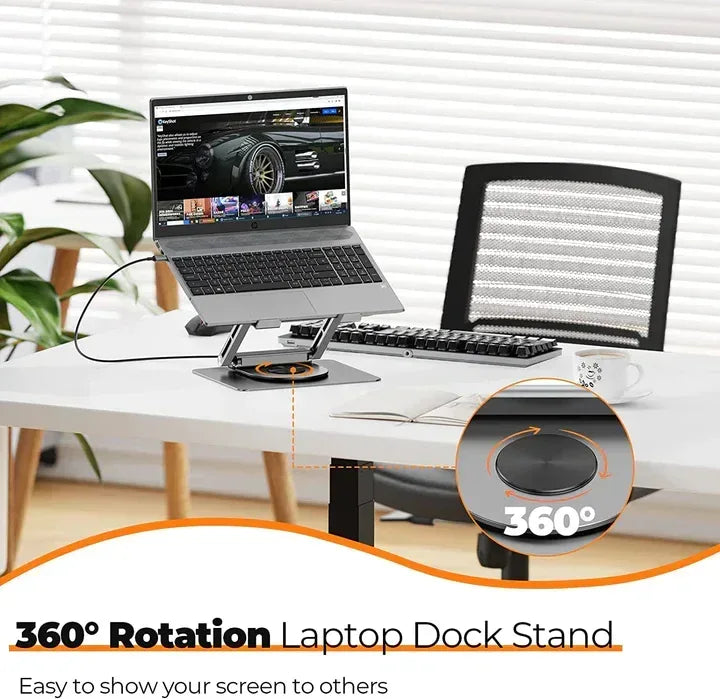Lanex 6 IN 1 Dock Station for laptop and MacBook LH11 - Three