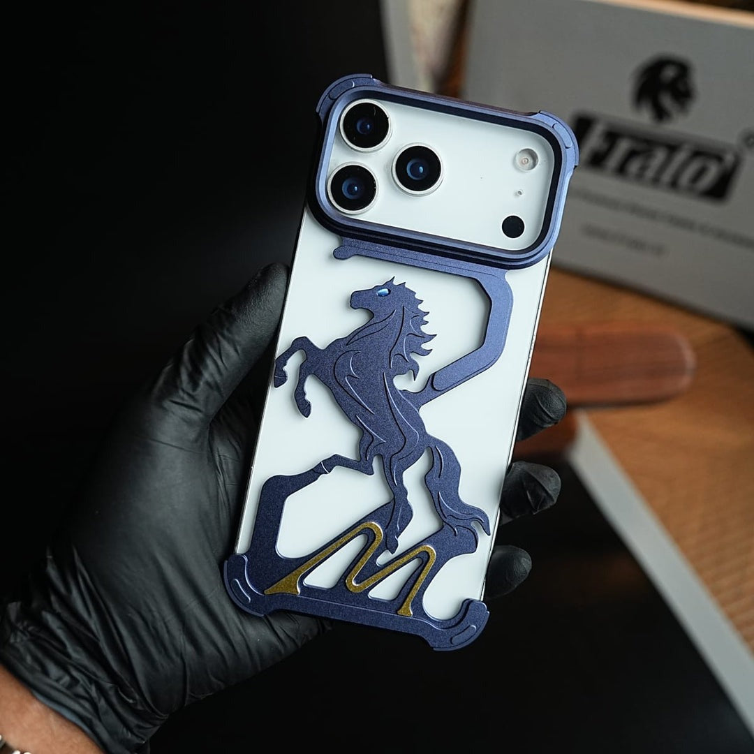 Metal Horse Design Case iPhone 17/18 Pro Max