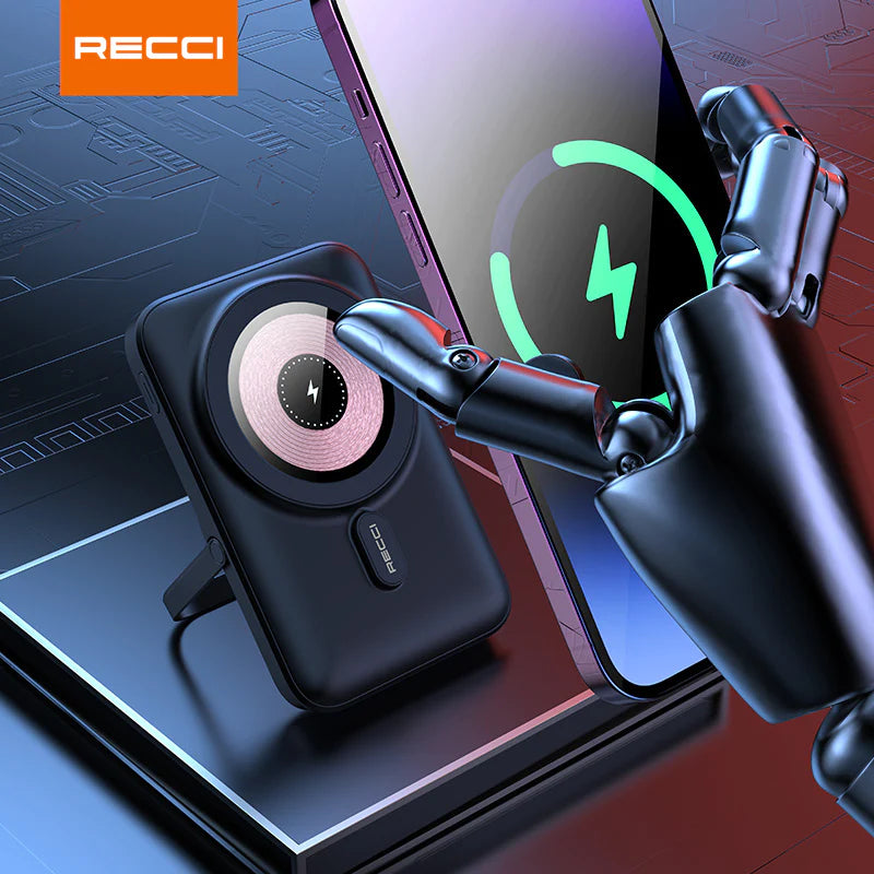 Recci 15W 10000mAh Magnetic Power Bank RPB-W08