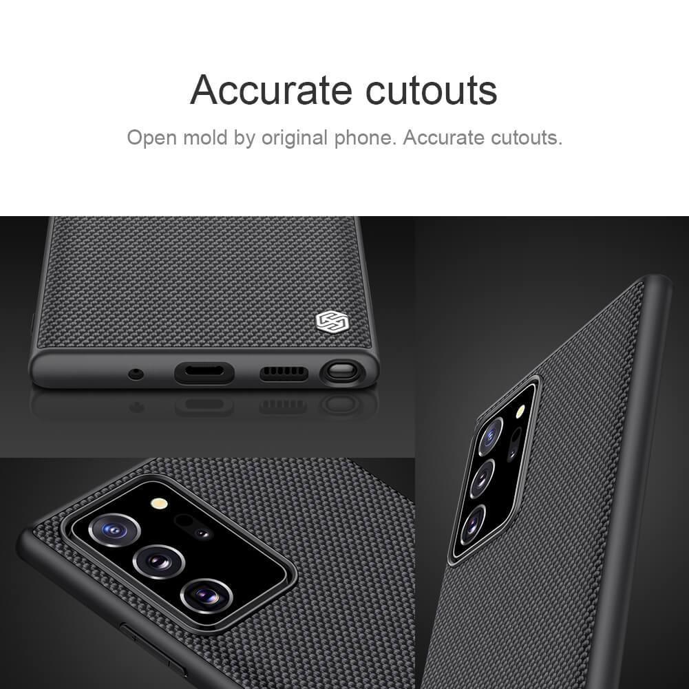 Nillkin Textured Nylon Fiber Case Samsung Note 20 Ultra - Three