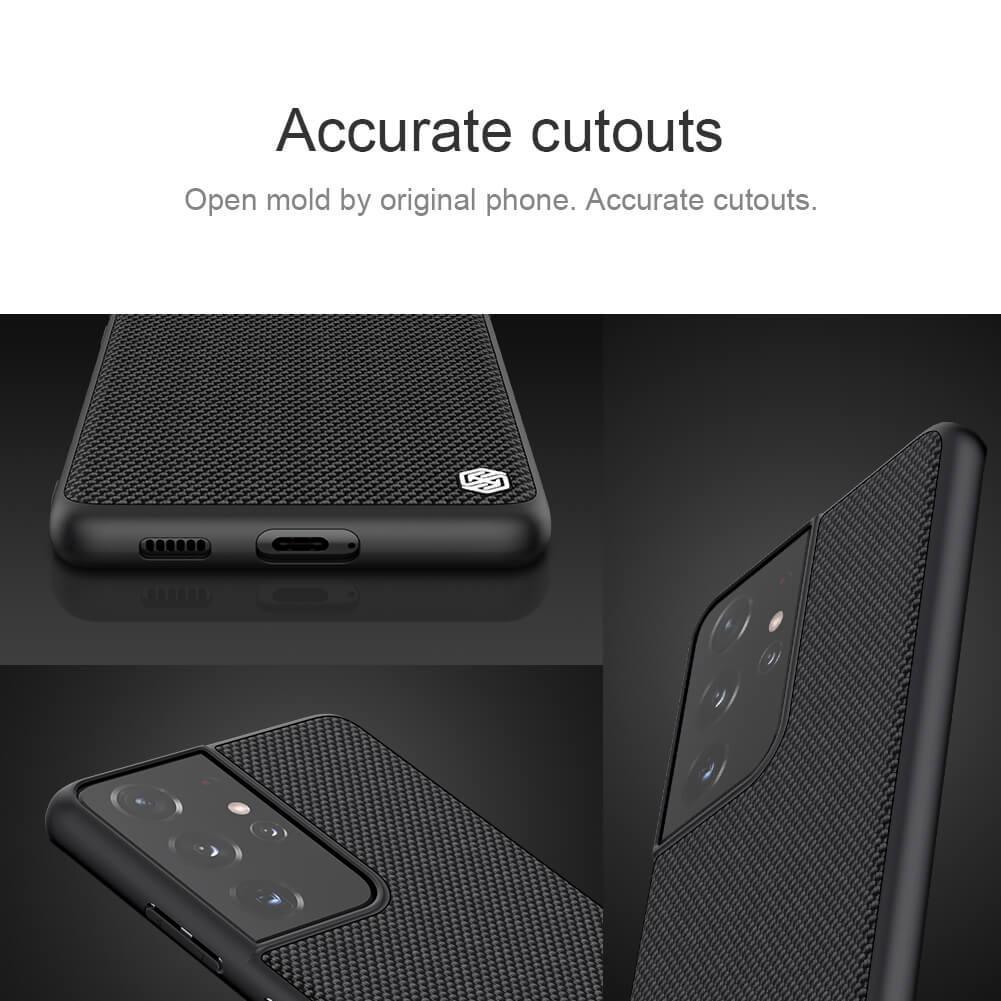 Nillkin Textured Nylon Fiber case Samsung S21 Ultra - Three