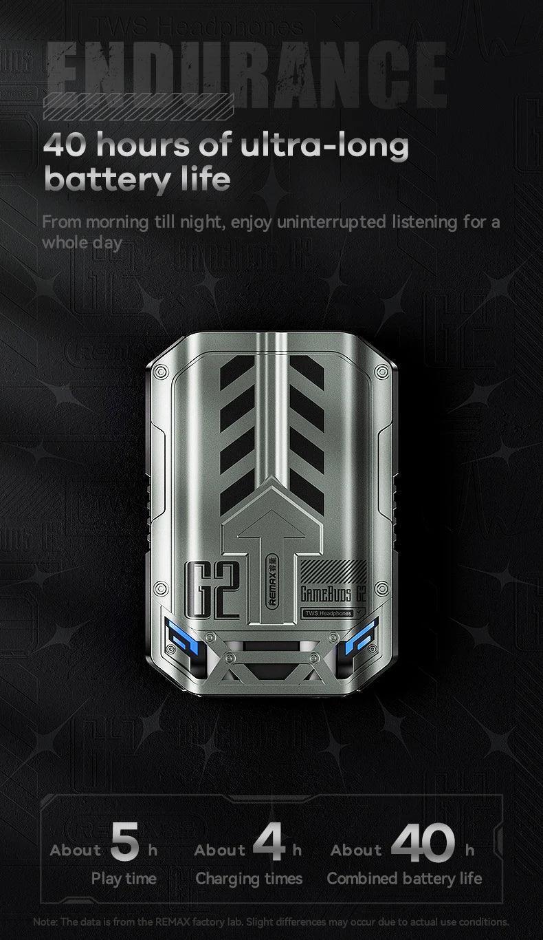 Remax Gamebuds Gaming True Wireless Earphone G2 - Three