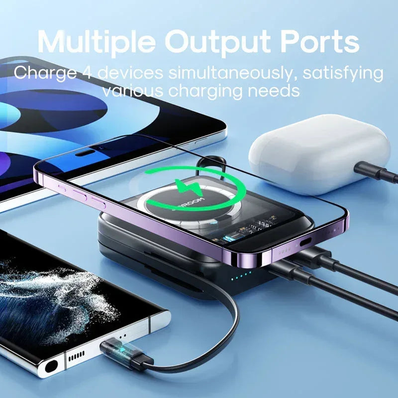 Joyroom Icy Lighting Wireless Power Bank 10000mAh JR-L007 - Three