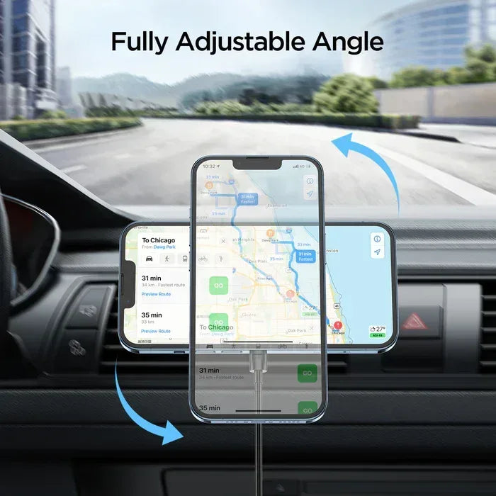 Joyroom Magnetic Wireless Car Charger Holder (Air Vent) JR-ZS240 - Three