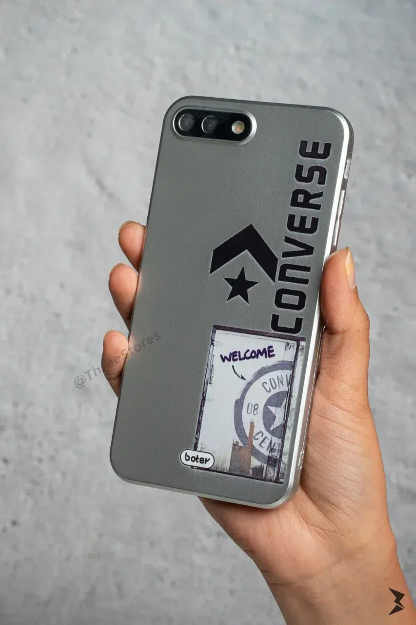 Boter Silver Camera Protection Case iPhone 7/8 Plus - Three