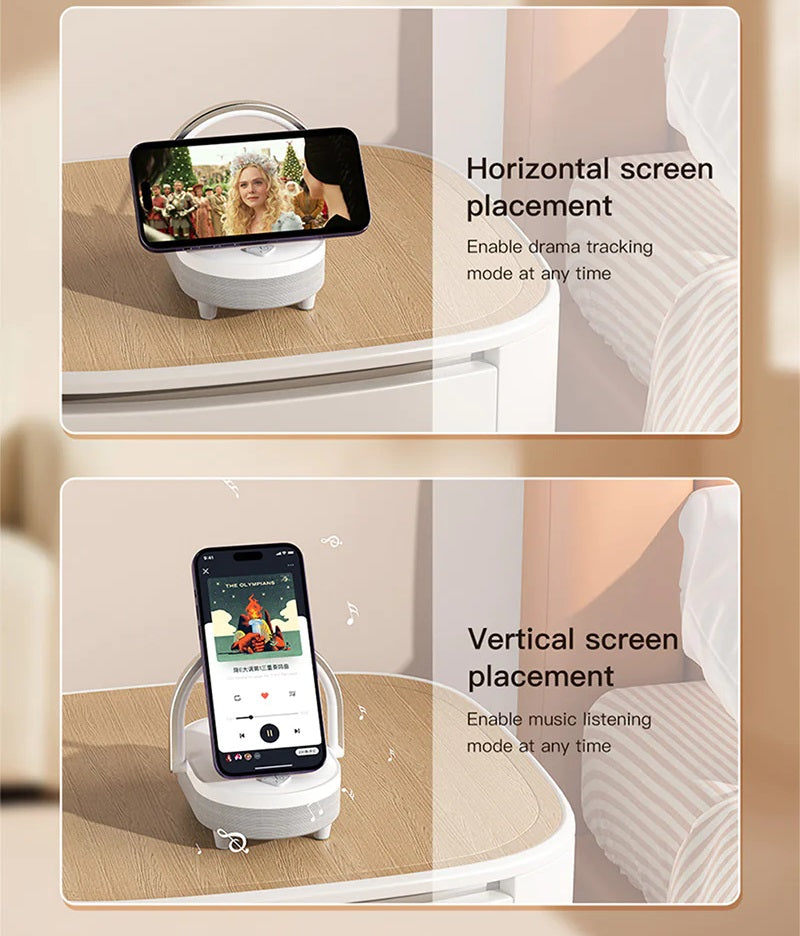 Recci 4 IN1 SPEAKER Wireless Charger RLS-L16