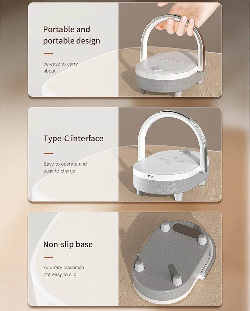 Recci 4 IN1 SPEAKER Wireless Charger RLS-L16