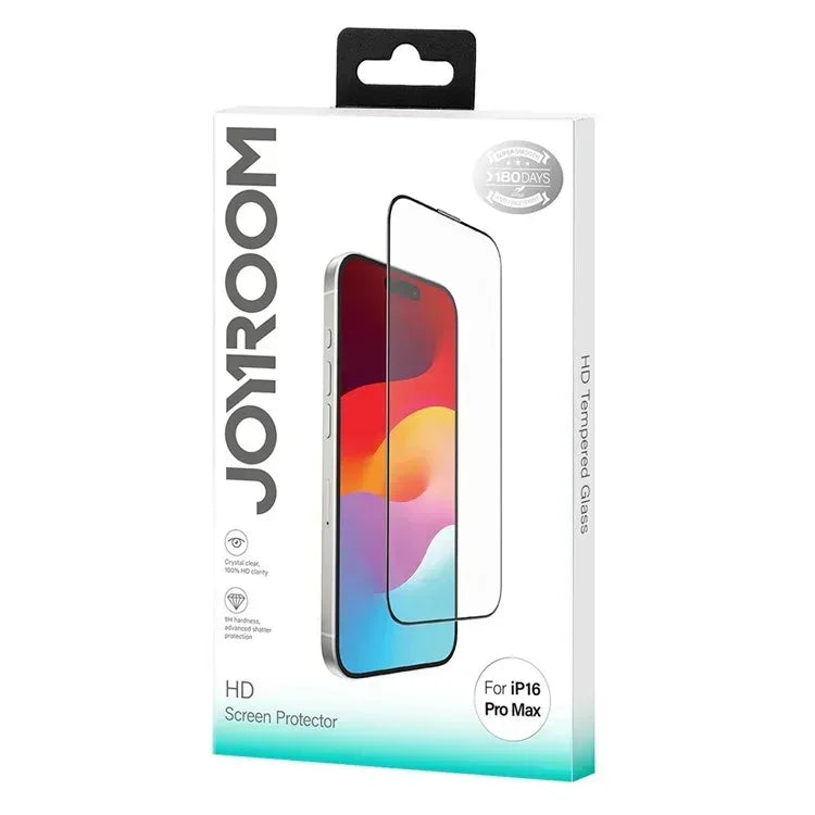 Joyroom HD Glass Screen Protector iPhone 16 Pro Max - Three